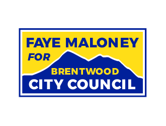 Faye Maloney for Brentwood City Council logo design by justin_ezra