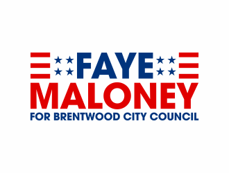 Faye Maloney for Brentwood City Council logo design by ingepro