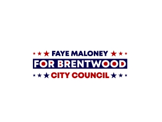 Faye Maloney for Brentwood City Council logo design by bigboss