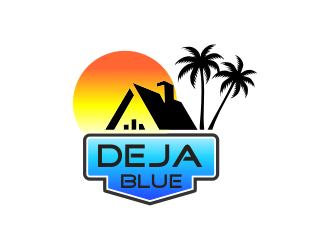 Deja Blue logo design by protein