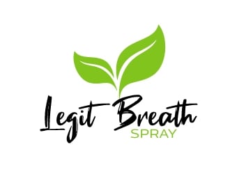 Legit Breath Spray logo design by AamirKhan