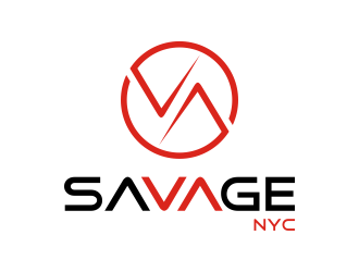 SAVAGE NYC logo design by scolessi