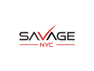 SAVAGE NYC logo design by Girly