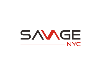 SAVAGE NYC logo design by Girly