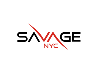 SAVAGE NYC logo design by Girly