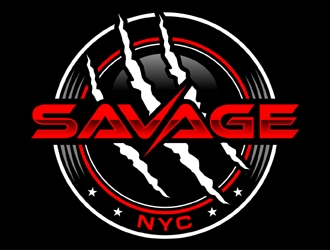 SAVAGE NYC logo design by MAXR