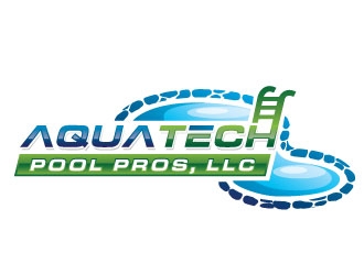 Aqua Tech Pool Pros, LLC logo design by REDCROW