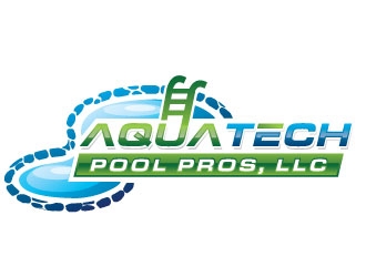 Aqua Tech Pool Pros, LLC logo design by REDCROW