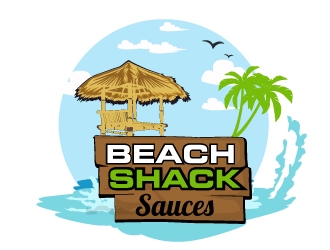 Beach Shack Sauces logo design by AamirKhan