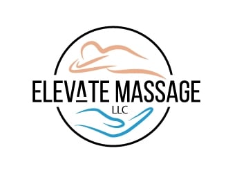 Elevate Massage LLC logo design by Foxcody