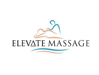 Elevate Massage LLC logo design by Foxcody