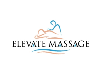 Elevate Massage LLC logo design by Foxcody