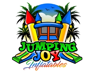 Jumping Joy Inflatables  logo design by DreamLogoDesign