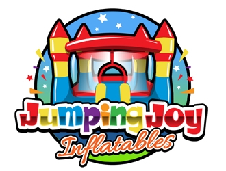 Jumping Joy Inflatables  logo design by DreamLogoDesign