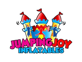 Jumping Joy Inflatables  logo design by daywalker