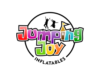 Jumping Joy Inflatables  logo design by ekitessar