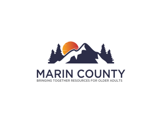 Marin County Section on Aging logo design by oke2angconcept