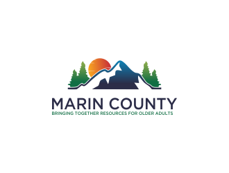 Marin County Section on Aging logo design by oke2angconcept