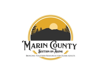 Marin County Section on Aging logo design by MRANTASI