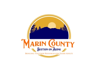 Marin County Section on Aging logo design by MRANTASI