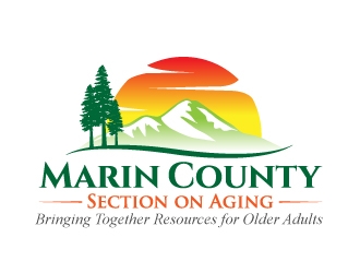 Marin County Section on Aging logo design by jaize