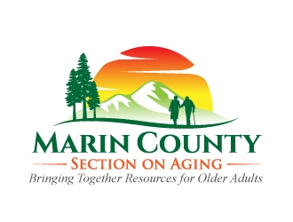 Marin County Section on Aging logo design by jaize