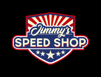 Jimmy’s Speed Shop logo design by axel182