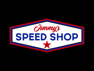 Jimmy’s Speed Shop logo design by axel182