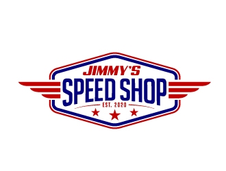 Jimmy’s Speed Shop logo design by jaize