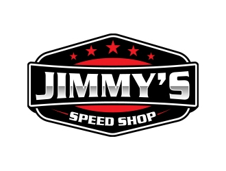 Jimmy’s Speed Shop logo design by Eliben