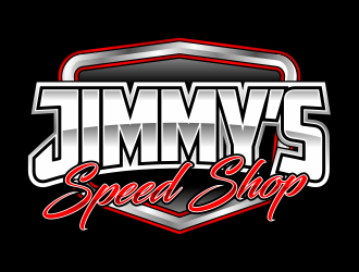 Jimmy’s Speed Shop logo design by ekitessar