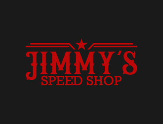 Jimmy’s Speed Shop logo design by fastsev