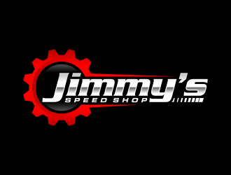 Jimmy’s Speed Shop logo design by ekitessar