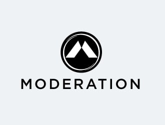 Moderation logo design by Aslam