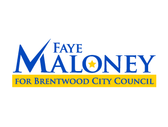 Faye Maloney for Brentwood City Council logo design by kgcreative