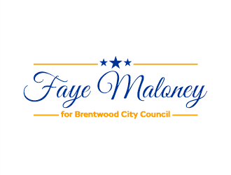 Faye Maloney for Brentwood City Council logo design by Gwerth