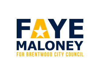 Faye Maloney for Brentwood City Council logo design by lexipej