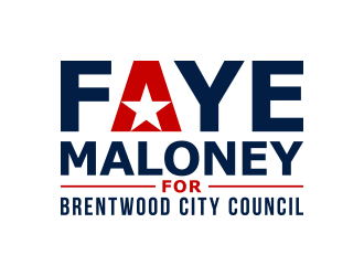 Faye Maloney for Brentwood City Council logo design by lexipej