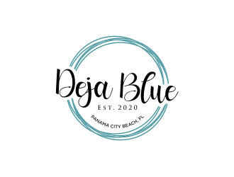 Deja Blue logo design by wa_2