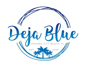 Deja Blue logo design by akilis13