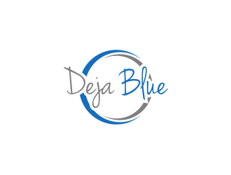 Deja Blue logo design by sodimejo