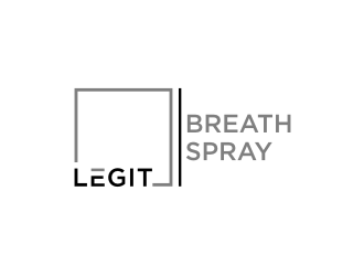 Legit Breath Spray logo design by Inaya