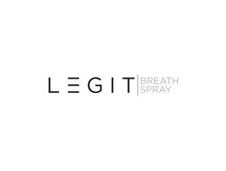 Legit Breath Spray logo design by Inaya