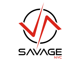 SAVAGE NYC logo design by GemahRipah