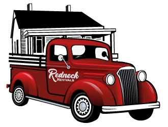 Redneck Revivals  logo design by LucidSketch