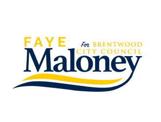 Faye Maloney for Brentwood City Council logo design by ProfessionalRoy