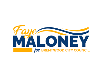 Faye Maloney for Brentwood City Council logo design by ProfessionalRoy