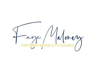 Faye Maloney for Brentwood City Council logo design by Creativeminds