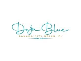 Deja Blue logo design by Erasedink