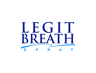 Legit Breath Spray logo design by enzidesign